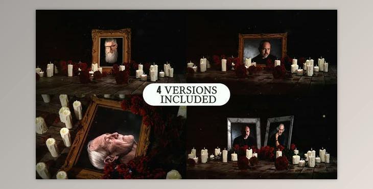 Funeral Memorial Card Pack (Videohive 52947617) - AE Project