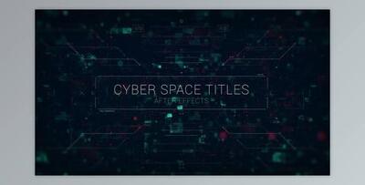 Cyber Space Titles & Trailer - AE Project Videohive 31366373