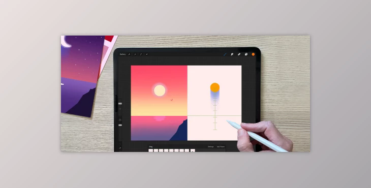 Fun Animated Skies: The Beginners Start to Animating in Procreate