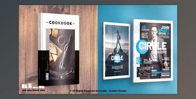 Book and Magazine Promotion (Videohive 26992436) - AE Project