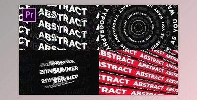 Abstract Typography (Videohive 30469263) - PR Project