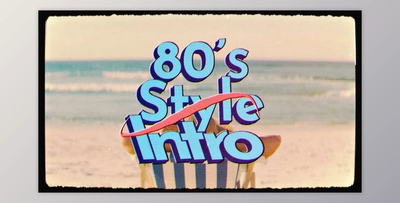 80s Style Intro (Videohive 45741228) - AE Project
