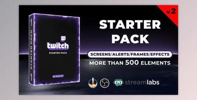 Videohive Twitch Starter Pack V2 29407656