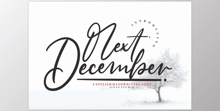 Next December Script Font