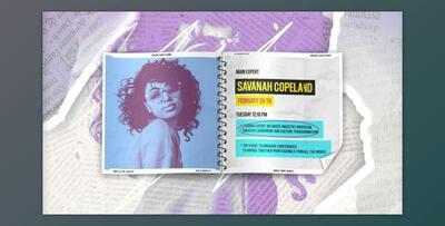 Speakers Grunge Intro (Videohive 49954223) - AE Project