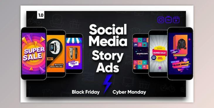 Social Media Story Ads (Videohive 29246795) - AE Project