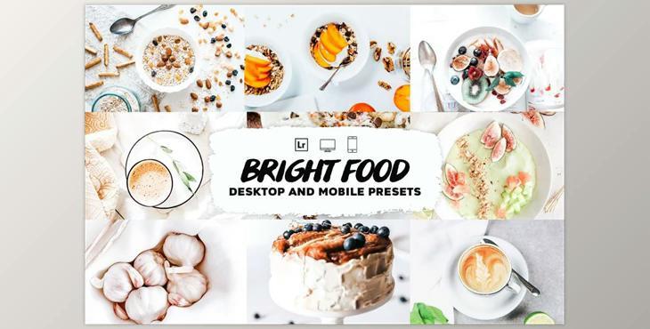 Bright Food Lightroom Presets CreativeMarket-5953327