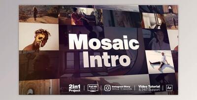 Mosaic Intro (Videohive 31496131) - AE Project