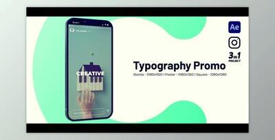 Instagram Typography Promo (Videohive 42217985) - AE Project