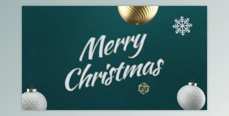 Elegant 3D Christmas Intro (Videohive 29626091) - AE Project