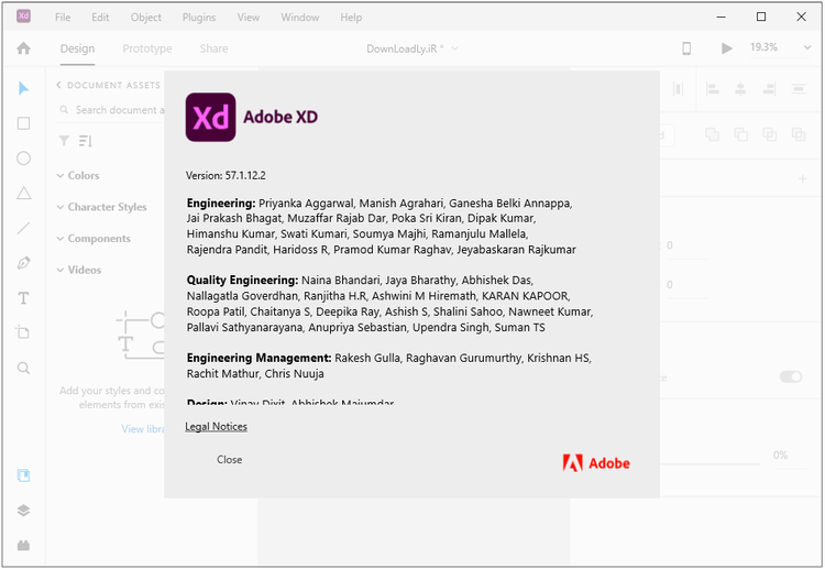 Adobe XD v59.0.12 Windows / 50.0.12 macOS