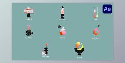 Home Comfort Icons and Titles for After Effects (Videohive 53487748) - AE Project