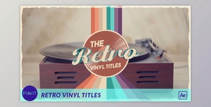 Vinyl Retro Titles Opener (Videohive 46914673) - AE Project