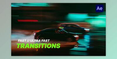 Ultra Fast Transitions (Videohive 56007039) - AE Project