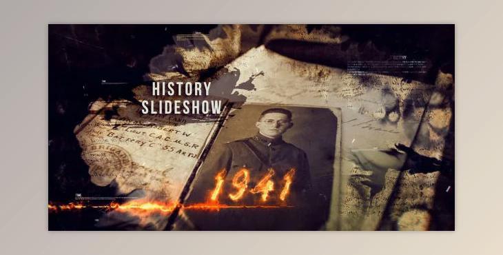 The History (Videohive 21410576) - AE Project
