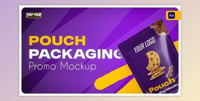 Pouch Packaging Promo Mockup (Videohive 54995395) - AE Project