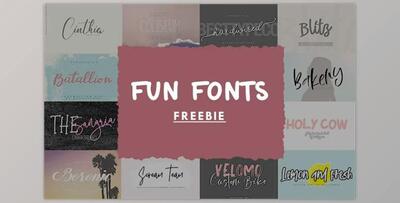 20 Funtastic Fonts Collection
