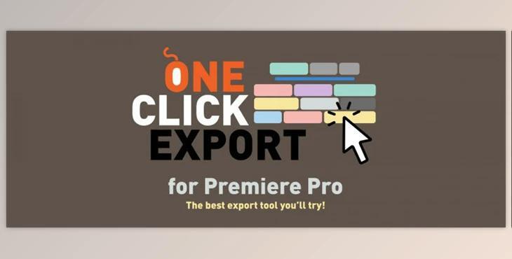 Aescripts One Click Export v1.2.4