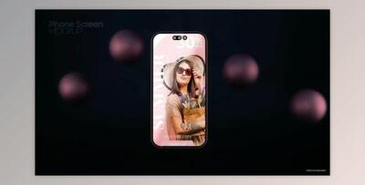Phone 14 Clay Screen Mockup (Videohive 50255916) - AE Project