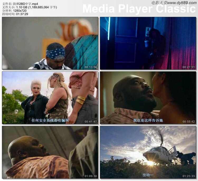 2020年美国动作片《防弹2》BD中字