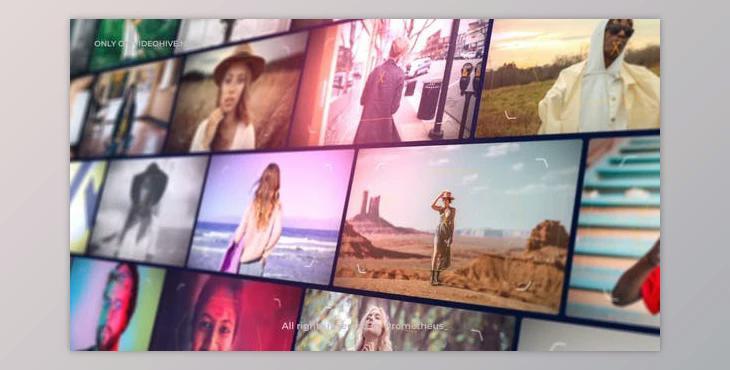 PHOTO WALL OPENER (Videohive 31282319) - AE Project