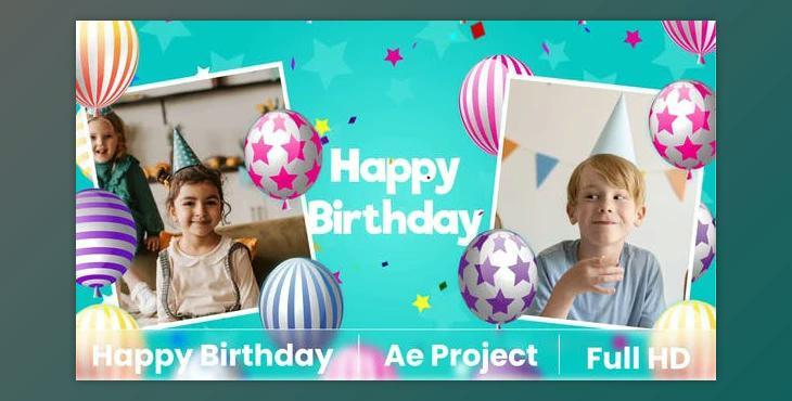 Happy Birthday 2 (Videohive 36822471) - AE Project