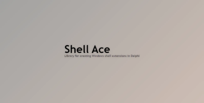 Shell Ace v5.0.0.700 for XE2-D10.3 Rio + CRACK