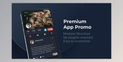 Premium App Promo Phone 12 Pro (Videohive 29694511) - AE Project