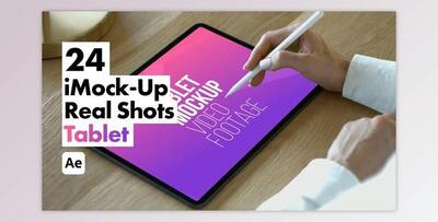 iMock-Up Real Tablet (Videohive 51760880) - AE Project