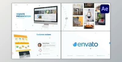 Web Constructor Website Presentation for After Effects (Videohive 48023059) - AE Project