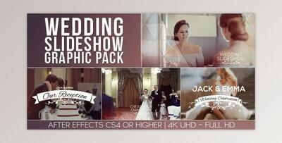 Wedding Slideshow Graphic Pack (Videohive 18328960) - AE Project