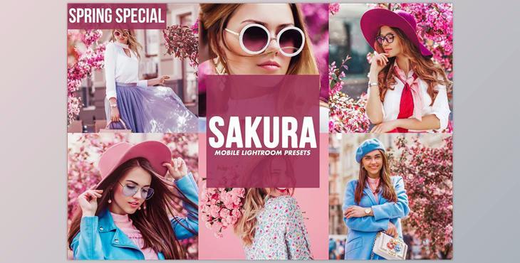 Mobile Lightroom Presets SAKURA CreativeMarket-4817731