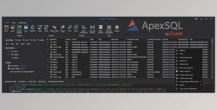 Quest Software ApexSQL Log v2019.02.1245 + Keygen