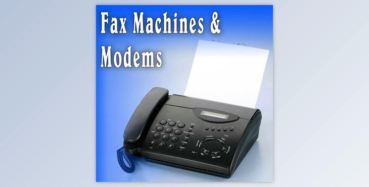 Sound Ideas Fax Machines & Modems Sound Effects FLAC