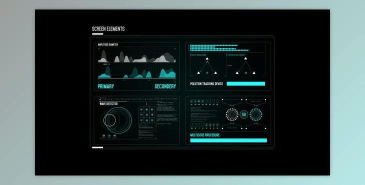 HUD Screen Detector (Videohive 50811536) - AE Project
