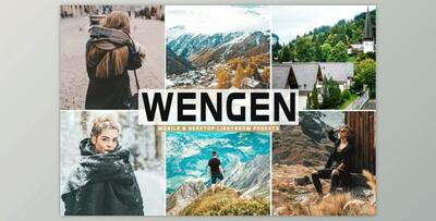 Wengen Mobile & Desktop Lightroom Presets by creativetacos