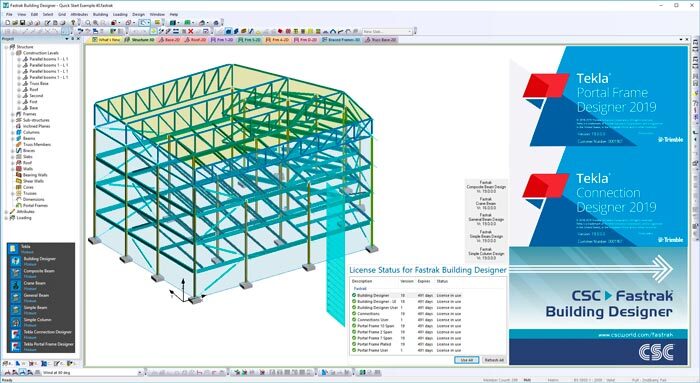 Tekla Portal Frame & Connection Designer 2021 SP1 v21.1.0