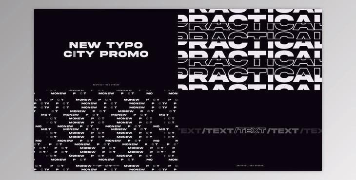Typo (Videohive 39229175) - AE Project