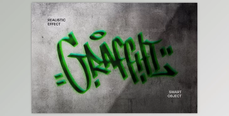 TAG Graffiti Mockup - 92550124