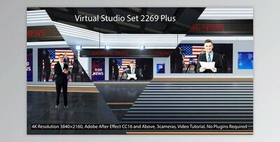 Virtual Studio Set 2269 Plus (Videohive 39818847) - AE Project