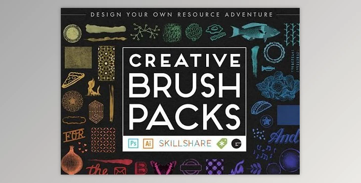 Design Your Own Creative Brush Packs in Photoshop & Illustrator