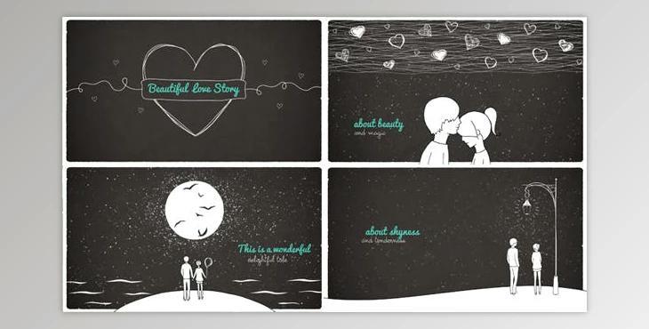 Videohive Beautiful Love Story 14830437