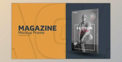 Magazine Mockup Promo (Videohive 50232392) - AE Project