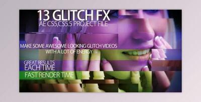 Video glitch FX (Videohive 2753756)