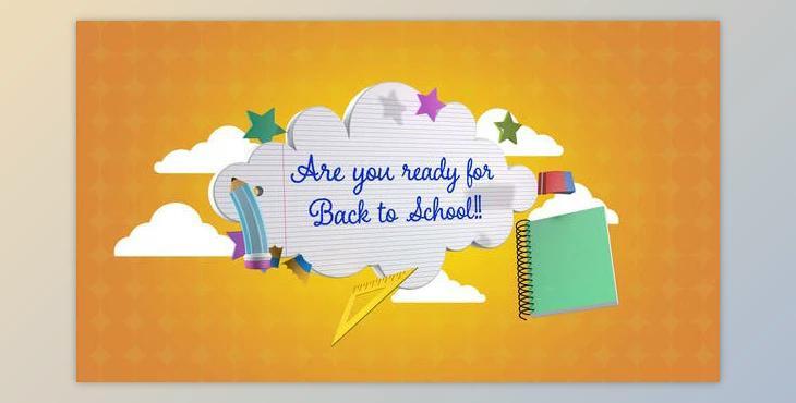 Back to School Promo (Videohive 30616153) - AE Project