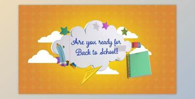 Back to School Promo (Videohive 30616153) - AE Project