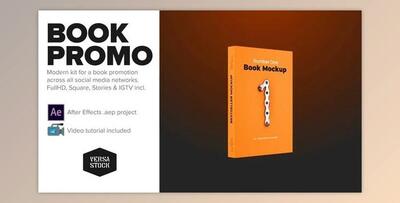 Book Social Media Promo Kit (Videohive 23519050) - AE Project