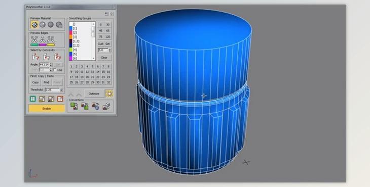 PolySmoother v2.6.4 for 3Ds Max 2016-2025