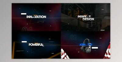 4K Text Layer Tunnel Intro Trailer (VideoHive 36882336) - AE Project