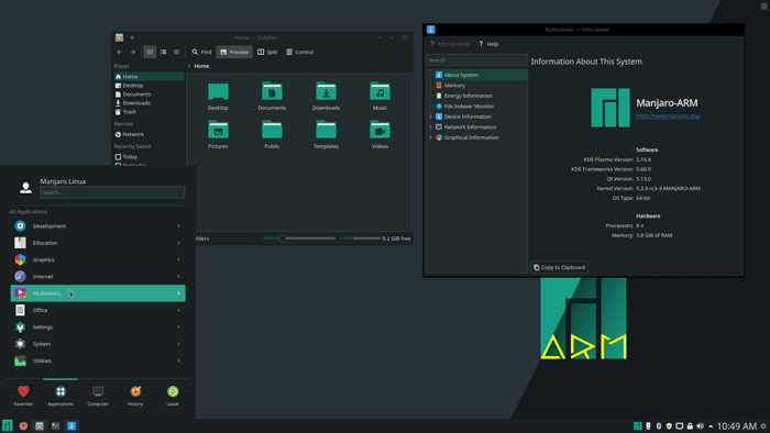 Manjaro Linux 24.2.0 Build 241208